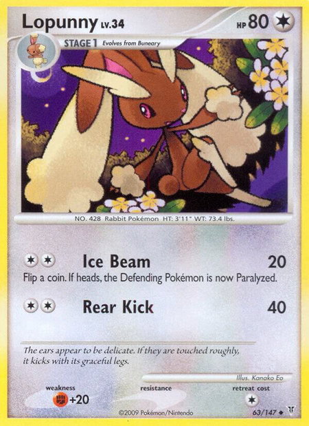 Lopunny - Supreme Victors Pokémon trading card
