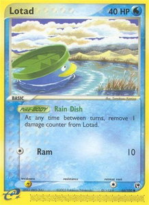 Lotad - 66/100 - Sandstorm (SS) #66/100 - Common Pokémon Trading Card