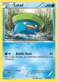 Lotad - Plasma Storm (PLS) #29/135 - Common Pokémon Trading Card