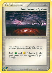 Low Pressure System - Dragon (DR) #86/97 - Uncommon Pokémon Trading Card