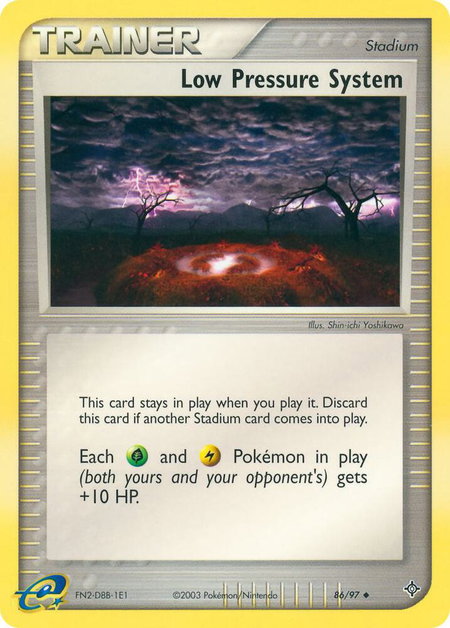 Low Pressure System - Dragon Pokémon trading card