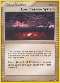Low Pressure System - POP Series 3 (POP) #011/017 - Uncommon Pokémon Trading Card
