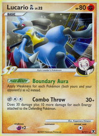 Lucario GL - Rising Rivals (RR) #8/111 - Holo Rare Pokémon Trading Card