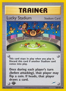 Lucky Stadium - Neo Destiny (N4) #100/105 - Uncommon Pokémon Trading Card