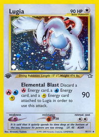Lugia - Neo Genesis (N1) #009/111 - Holo Rare Pokémon Trading Card