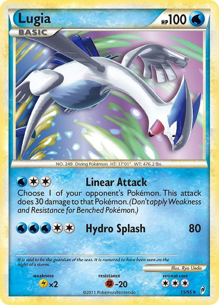 Lugia - Call of Legends Pokémon trading card