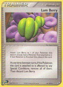 Lum Berry - Ruby and Sapphire (RS) #84/109 - Uncommon Pokémon Trading Card