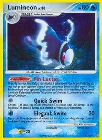 Lumineon - Stormfront (SF) #4/100 - Holo Rare Pokémon Trading Card