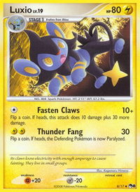 Luxio - POP Series 8 (POP) #008/017 - Uncommon Pokémon Trading Card