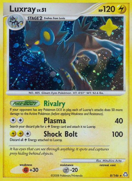 Luxray - Legends Awakened Pokémon trading card
