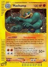 Machamp (16) - Expedition Pokémon trading card