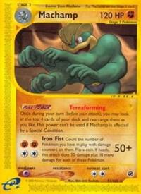 Machamp (51) - Expedition Pokémon trading card