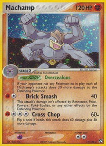 Machamp - Power Keepers (PK) #11/108 - Holo Rare Pokémon Trading Card