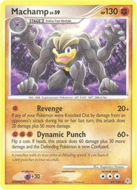 Machamp - Diamond and Pearl (DP) #31/130 - Rare Pokémon Trading Card