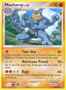 Machamp - Stormfront (SF) #20/100 - Rare Pokémon Trading Card