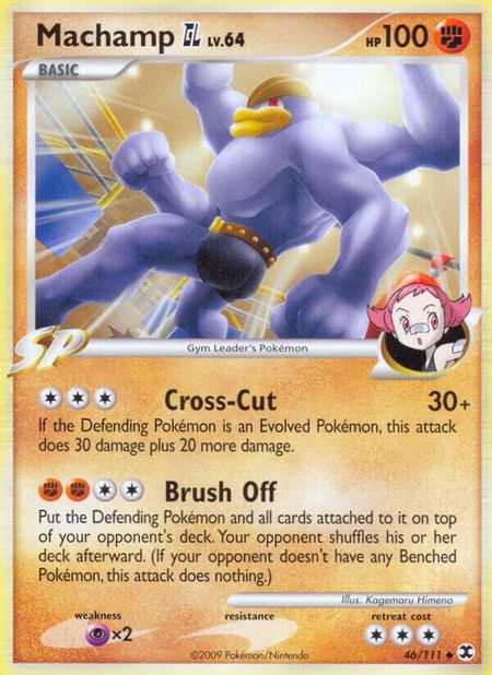 Machamp GL trading card from Rising Rivals Machamp GL - Rising Rivals Pokémon trading card