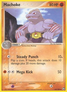 Machoke - Power Keepers (PK) #33/108 - Uncommon Pokémon Trading Card