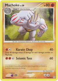 Machoke - Diamond and Pearl (DP) #53/130 - Uncommon Pokémon Trading Card