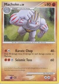 Machoke - DP Trainer Kit: Manaphy & Lucario (PR) #4/11 - Common Pokémon Trading Card