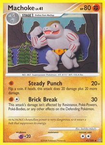 Machoke - Stormfront (SF) #41/100 - Uncommon Pokémon Trading Card