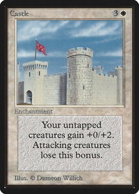 Castle - Beta Edition (LEB) #9 - Uncommon Magic: The Gathering Trading Card