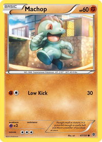 Machop - Plasma Blast (PLB) #47/101 - Common Pokémon Trading Card