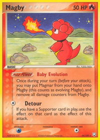 Magby - Team Rocket Returns (RR) #24/109 - Rare Pokémon Trading Card