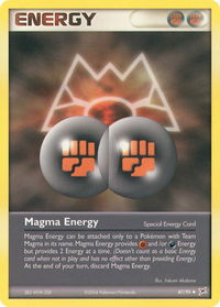 Magma Energy - Team Magma vs Team Aqua (MA) #87/95 - Uncommon Pokémon Trading Card