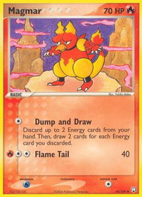 Magmar - Team Rocket Returns (RR) #44/109 - Uncommon Pokémon Trading Card