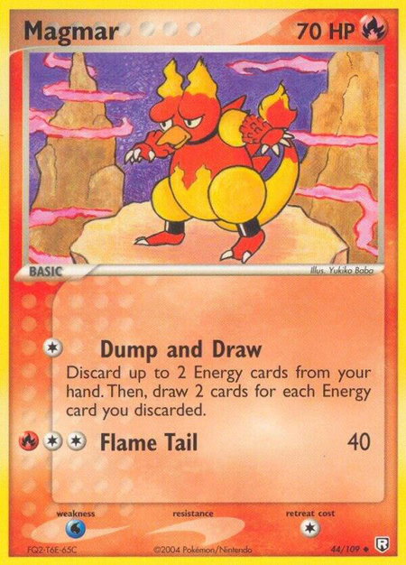 Magmar - Team Rocket Returns Pokémon trading card