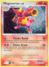 Magmortar - Mysterious Treasures (MT) #12/123 - Holo Rare Pokémon Trading Card