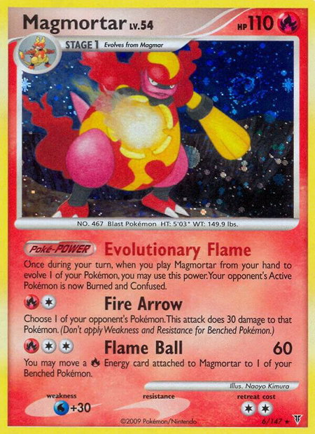 Magmortar - Supreme Victors Pokémon trading card