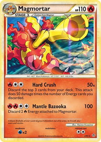 Magmortar - Unleashed (UL) #2/95 - Holo Rare Pokémon Trading Card