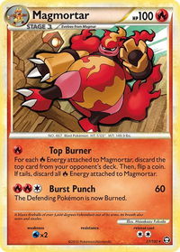 Magmortar - Triumphant (TM) #27/102 - Rare Pokémon Trading Card