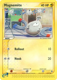 Magnemite - 61/97 - Dragon (DR) #61/97 - Common Pokémon Trading Card