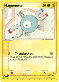 Magnemite - 63/97 - Dragon (DR) #63/97 - Common Pokémon Trading Card
