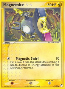 Magnemite - Legend Maker (LM) #59/92 - Common Pokémon Trading Card