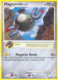 Magnemite (66) - Stormfront (SF) #66/100 - Common Pokémon Trading Card