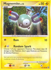 Magnemite (67) - Stormfront (SF) #67/100 - Common Pokémon Trading Card
