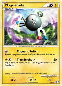 Magnemite - Triumphant (TM) #68/102 - Common Pokémon Trading Card