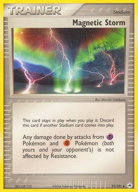 Magnetic Storm - Hidden Legends Pokémon trading card