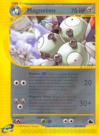 Magneton (20) - Skyridge (SK) #020/144 - Rare Pokémon Trading Card