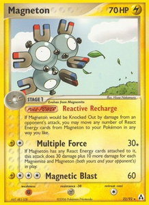 Magneton - Legend Maker (LM) #22/92 - Rare Pokémon Trading Card