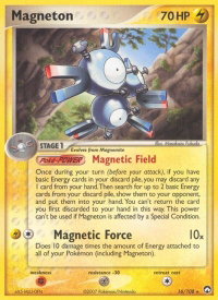 Magneton - Power Keepers (PK) #16/108 - Rare Pokémon Trading Card