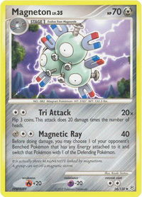 Magneton - Diamond and Pearl (DP) #54/130 - Uncommon Pokémon Trading Card