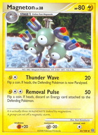 Magneton (43) - Stormfront (SF) #43/100 - Uncommon Pokémon Trading Card
