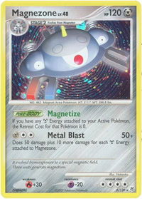 Magnezone - Diamond and Pearl (DP) #8/130 - Holo Rare Pokémon Trading Card
