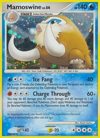 Mamoswine - Legends Awakened (LA) #9/146 - Holo Rare Pokémon Trading Card