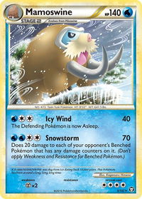 Mamoswine - Triumphant (TM) #5/102 - Holo Rare Pokémon Trading Card