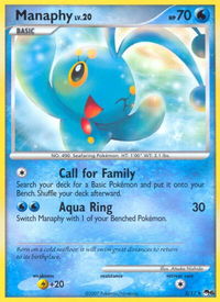 Manaphy - POP Series 6 (POP) #003/017 - Rare Pokémon Trading Card